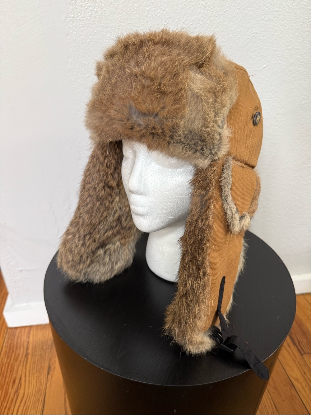 Mad Bomber Rabbit Fur Trapper Hat XL